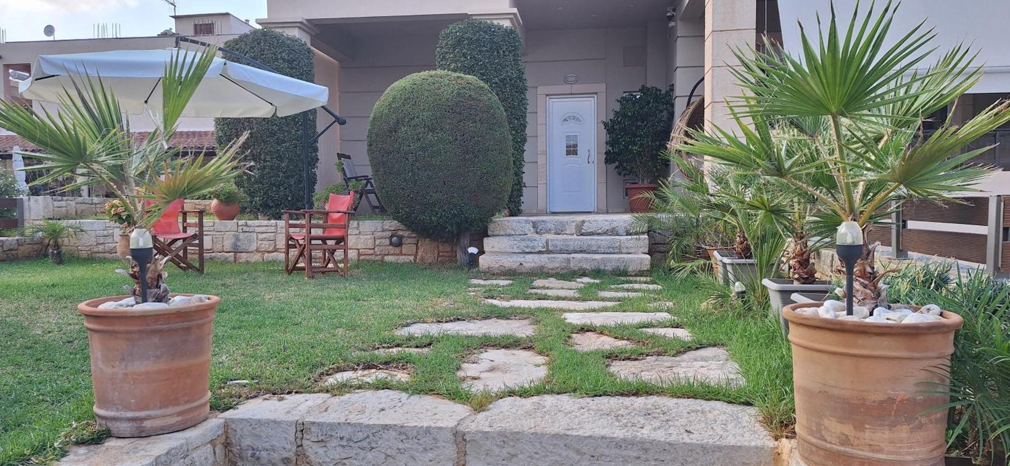 Modern Villa in Chania Perivólia Esterno foto