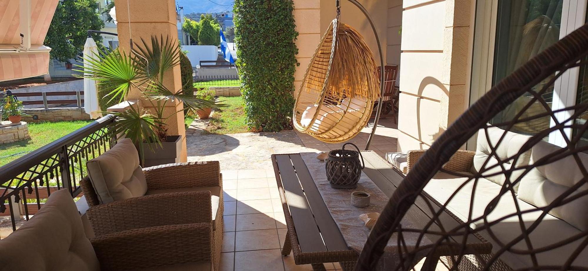 Modern Villa in Chania Perivólia Esterno foto